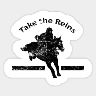 Take the Reins Sticker